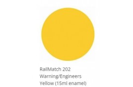 Warning / Engineers Yellow 15ml Enamel 202